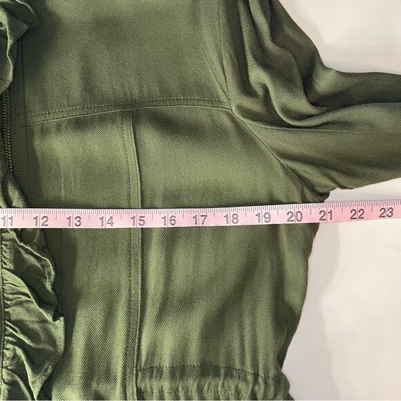 Maurices Green Lightweight Utility Jacket size Medium - Picture 6 of 10